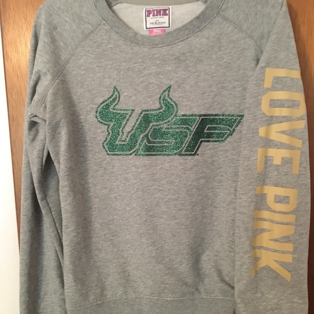 USF sweatshirt by pink